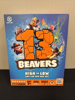 13 Beavers Board Game Family Friendly Grown Up Friendly Format Games