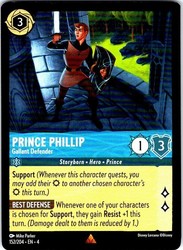 Prince Phillip - Gallant Defender (Ursula's Return #152/204) Rare