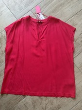 STREET ONE Tunika Bluse angeschnittene Ärmel Gr 44 pink NEU