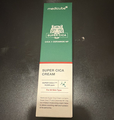 medicube Super Cica Cream Moisturizer Cica & Ceramide NP 1.69 fl oz Face