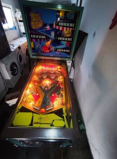 Bally See Saw Flipperautomat Pinball elektromechanisch mit Münzmechanik