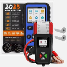 For Tractor Tool Diesel Engine Code Reader 12V 24V Battery Tester Printer