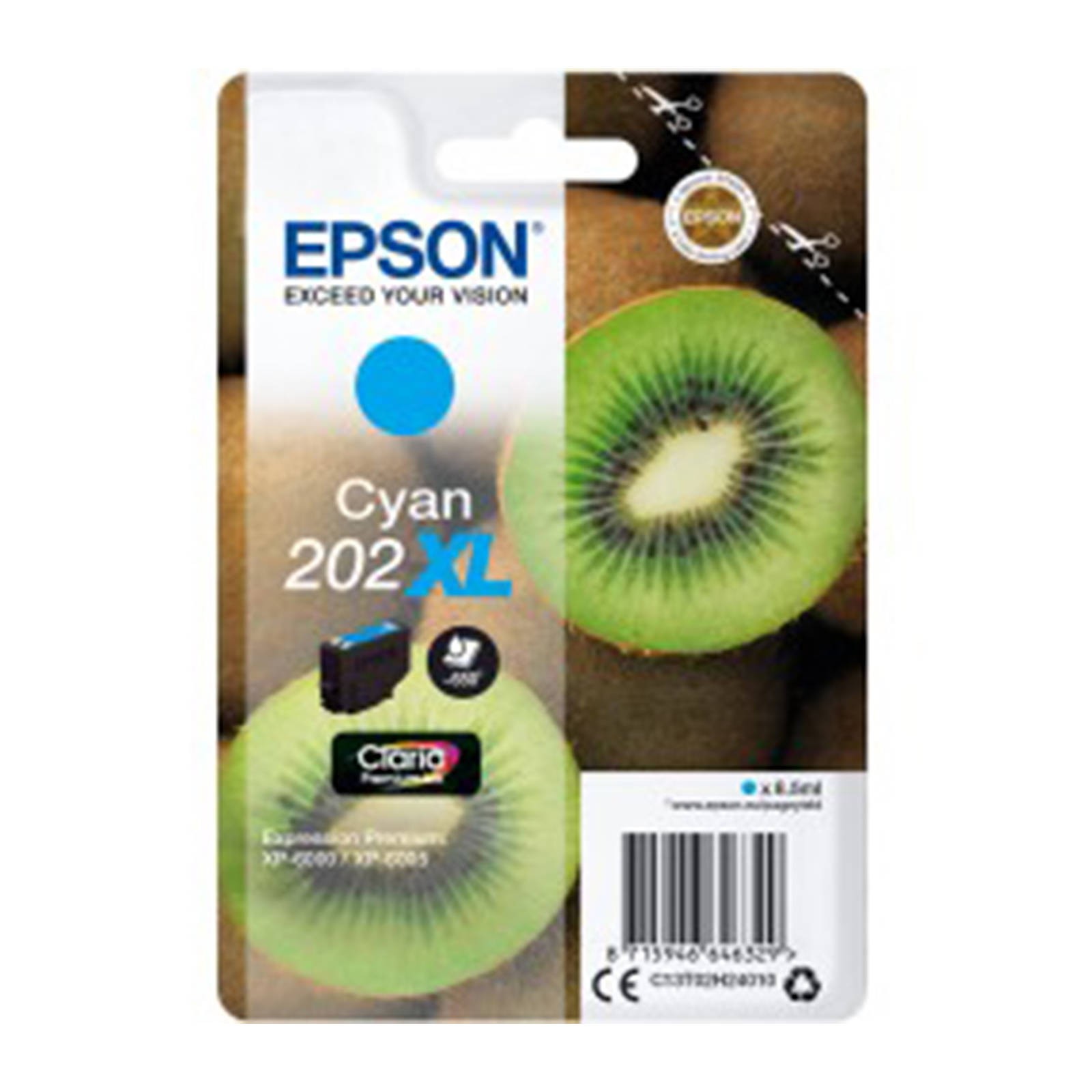 Epson Cyan C13t02h24010/202Xl Ink Cartridge High-Capacity. 650 Pages 8 - Image 4