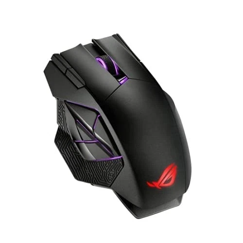 Asus Rog Spatha X Gaming Mouse Wired/Wireless 19000 Dpi 12 Programmable Buttons - Image 3 of 3