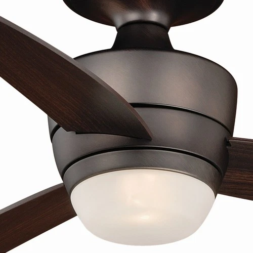 Adrian 1-Light Ceiling Fan in Contemporary Style 13 Inches Tall and 44 Inches - Picture 2 of 9