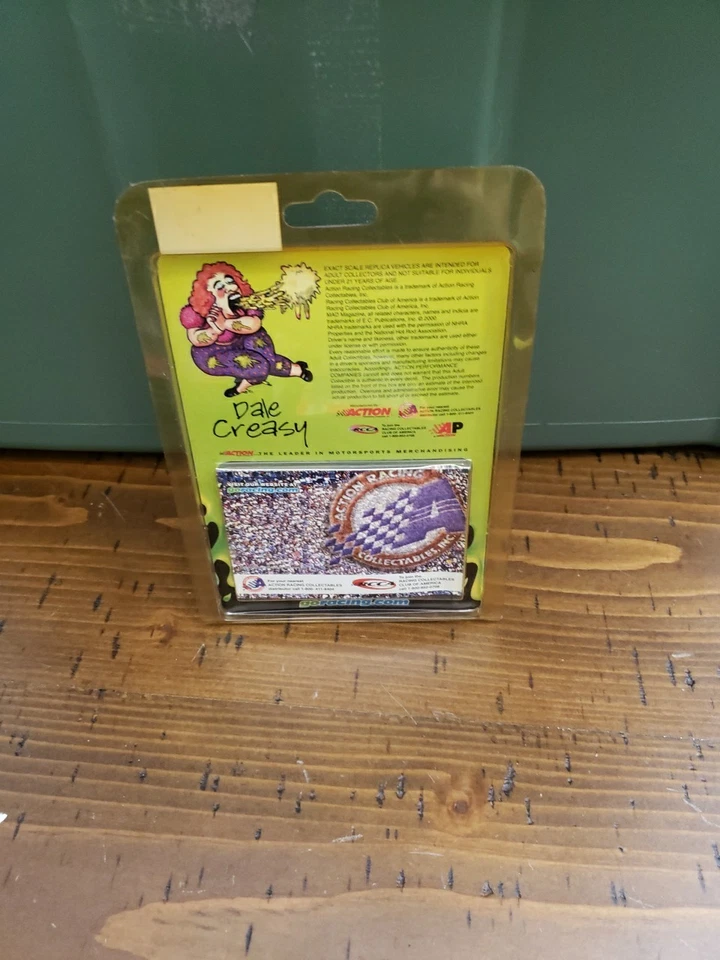 NHRA Dale Creasy Jr 1:64 Diecast NITRO Funny Car 2000 Mad Magazine DRAG RACING Foto 3 de 4