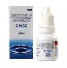1 X C-NAC Eye Drops, N-Acetyl-Carnosine Eye Drops - 10 ml Long Exp 2028