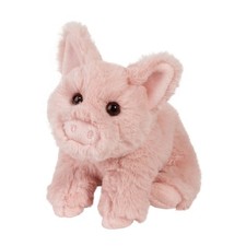 Douglas Cuddle Toys Pinkie Pig Mini Soft Plush Stuffed Animal, 6"