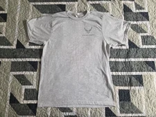 US Air Force PT T-Shirt Mens Sz. SMALL Gray Reflective Short Sleeve (J3)