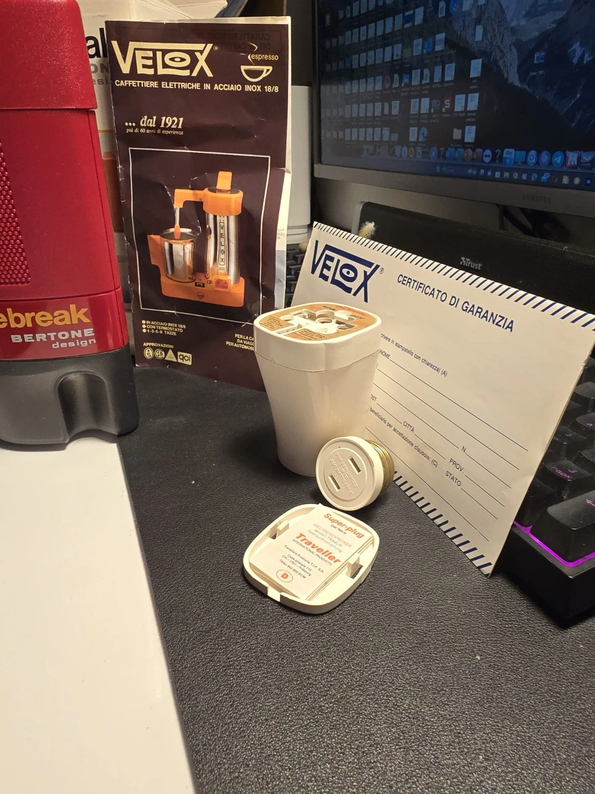 Coffee machine Break Bertone Travel
Opens in a new window or tab