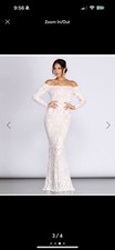 White Bridal Dress. Long Brand new dress . Never worn