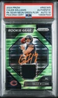 Panini 2024 Prizm Caleb Williams Bears Rookie Gear RG-CWS Neon Green Auto PSA