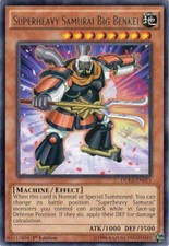 YuGiOh Superheavy Samurai Big Benkei DUEA-EN013 Rare Englisch Good 1st