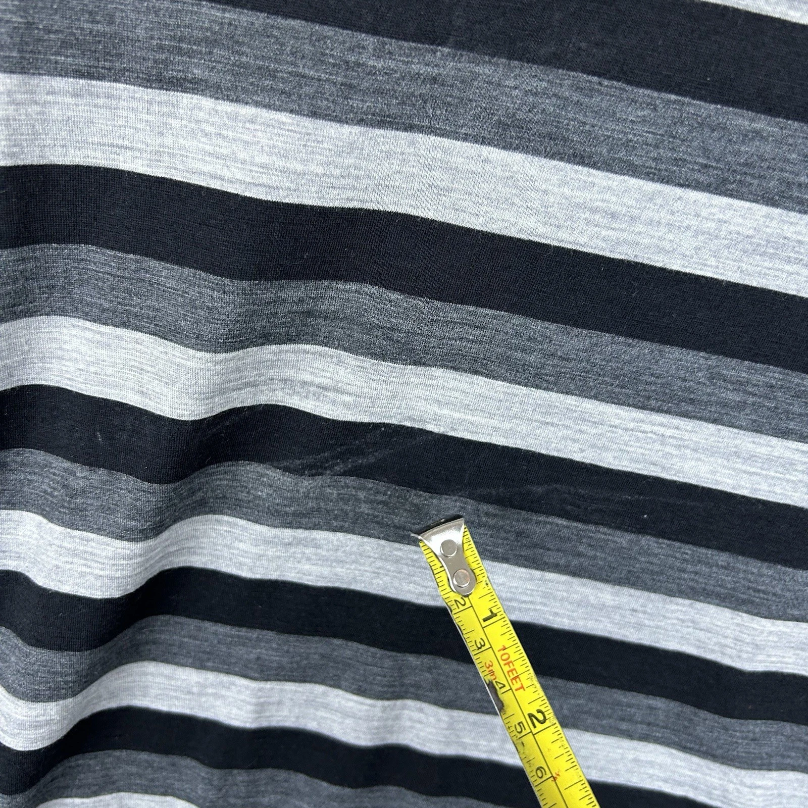 smartwool long sleeve merino 150 striped black base-layer