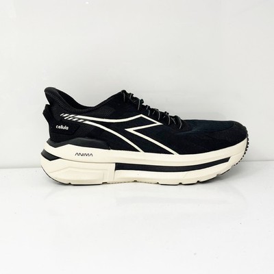 Diadora Womens Cellula C2609 Black Running Shoes Sneakers Size 8.5