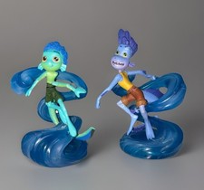 Lot Of 2 Genuine Disney / Pixar Luca as Sea Monster  Alberto 4" PVC Figure