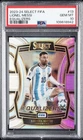 2023-24 PANINI SELECT FIFA EQUALIZERS #13 LIONEL MESSI PSA 10