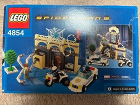 EGO Spider-Man 4854 Doc Ock's Bank Robbery 2004 Set w/ Box Missing 3pcs