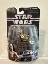 C-3PO with Ewok Throne 042 STAR WARS Saga Collection NEW MIB Sealed