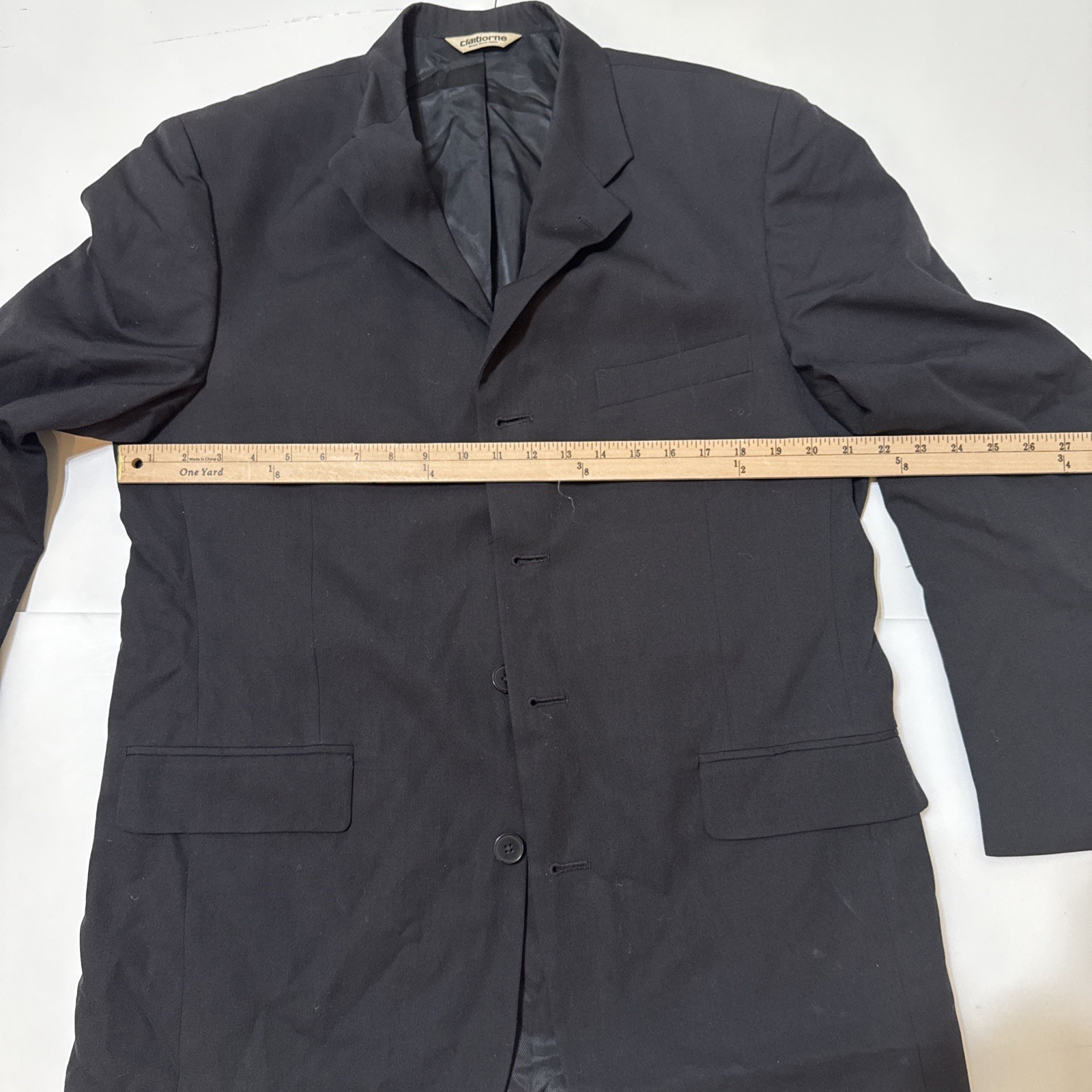 Claiborne Lined Four Button Single Breasted Class… - image 10