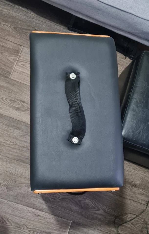 Corrector de postura de columna acolchada de madera Stamina AeroPilates barril de estiramiento Foto 3 de 4