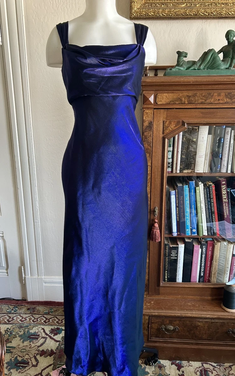 purple 90s dress 1990s Vintage Dresses for Women for sale Faviana | Ever After Sexy Size:XS - S Vintage y2k slip dress