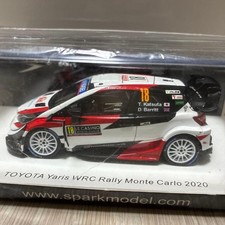 Spark 1/43 Toyota Yaris WRC Rally Monte Carlo 2020 T.Katsuta D.Barritt Model Car