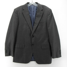 Suitsupply Sport Coat Men 42 Gray Vitale Barberis Blazer Wool Super 110s Jacket