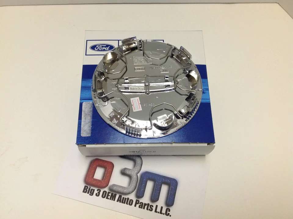 Lincoln MKX / Town Car 18" y 20" Rueda Cromo CENTRO Buje Tapa Nuevo OEM 9W1Z-1130-B Foto 2 de 2