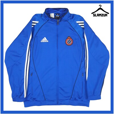 Club Brugge Fußball Jacke Adidas Large Track Top Jasje 2005 2006 506487 DN3
