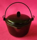 HTF - Wagner Ware Cast Iron Hot Pot 1363 with Original Lid -  RESTORED CONDITION
