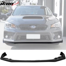 Fits 18-21 Subaru WRX STI S207 Style Front Lower Bumper Lip Spoiler Unpainted PU