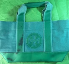 Tory Burch Women's Tote Green/ Bluemarin Vintage