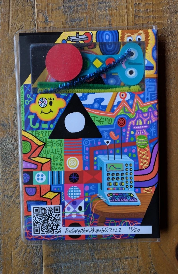 NEW ✹ Rodney Alan Greenblat NEAR EARTH ✹ Limited Cassette Tape & Figure (NOT CD) - Image 4 of 4