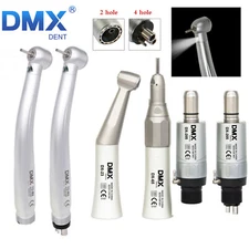 DMXDENT Dental E-generator LED High Speed/Low Speed Handpiece Kit 2Hole/4Hole