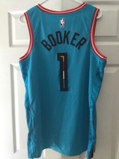Mens Nike NBA Phoenix Suns #1 Devin Booker City Edition Jersey Size 44