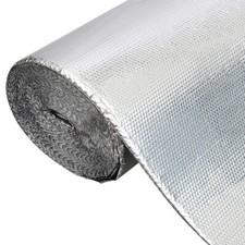 Double Foil Bubble Insulation Floor Wall Caravan CamperVan Shed Loft Roof Silver