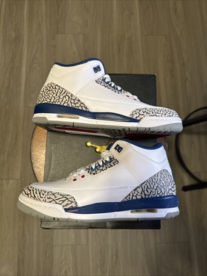 Jordan retro 3 True Blue size 7 GS Air Jordan 3  main image 4