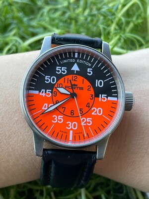 FORTIS FLIEGER COCKPIT LIMITED EDITION 950/ 654.10.138 MANUAL MENS