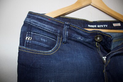 Miss Sixty Damen Jeans Bootcut blau dunkelblau dark used W 30 L 32   NEU