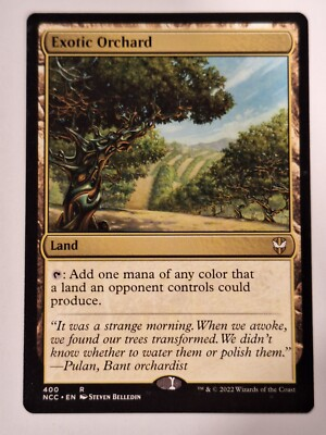 #ad Exotic Orchard Commander Streets of New Capenna Magic the Gathering MTG Nice $1.39