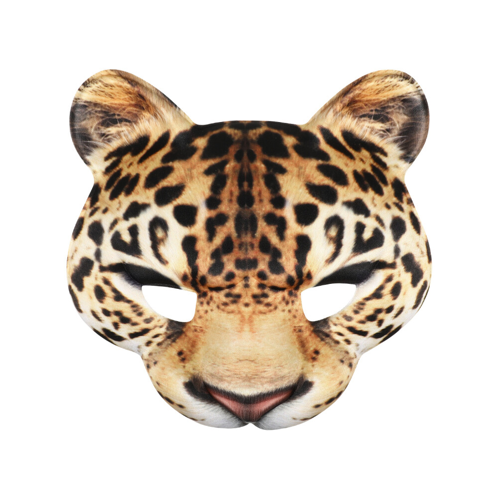 Animal Masks for Adults Cheetah Leopard Cosplay Halloween Party | eBay