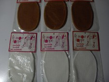 TOPPE PATCH MAGLIA MARBET DA CUCIRE OVALI NUOVE LOTTO 6 COPPIE MIX 6 ART 28 