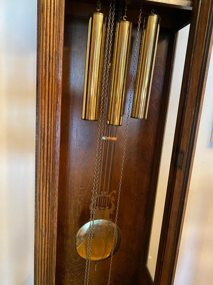 reloj abuelo howard miller usado Foto 4 de 4