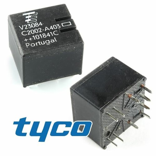 10 Relais Auto Tyco V23084-C2002-A403 - 12V 35A 10 Broches - Neufs Origine Portugal !