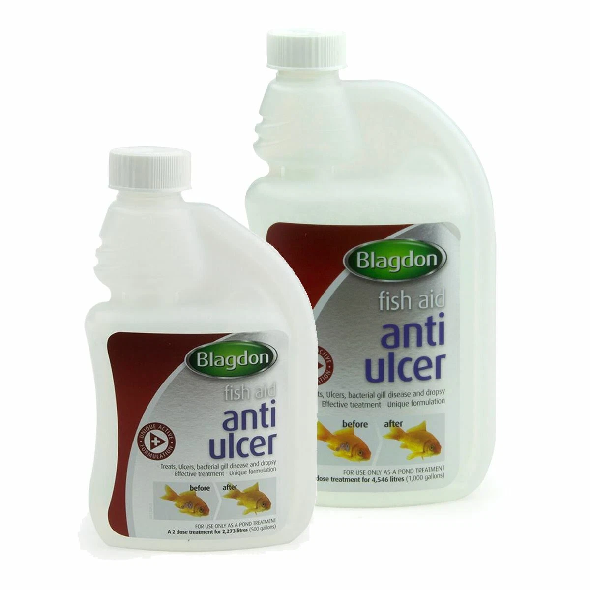 250ml 1 litre INTERPET ANTI ULCER KOI FISH POND WATER TREATMENT