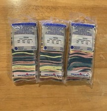 J P COATS Latch Hook Rug Yarn Pre-Cut LOT Of 3 Mix Color 808 807 412 1 262 755
