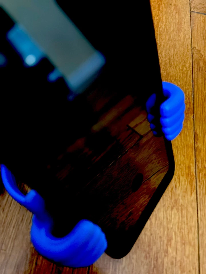 Bondi Hang it On - Para todos los teléfonos, soporte para teléfono celular - azul Foto 3 de 4