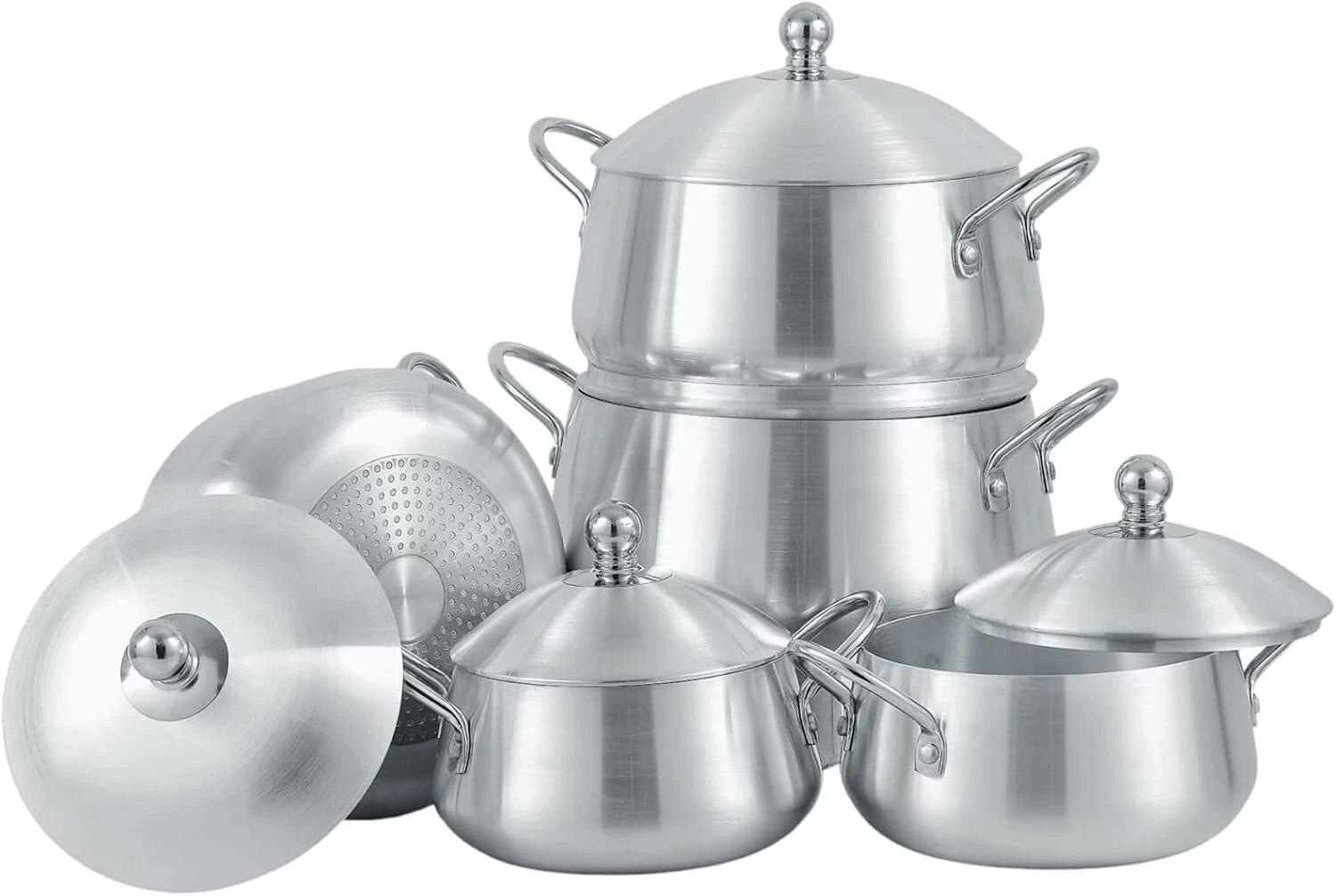 Cookware Set Stockpot Saucepan Soup Pot Cooking Pans & Pots
Opens in a new window or tab