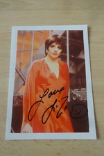 Liza Minnelli Autogramm signed 10x14 cm Bild 